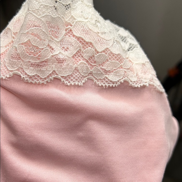 Lady Princess Pink Lace Trim Sleep Shorts - Picture 3 of 5